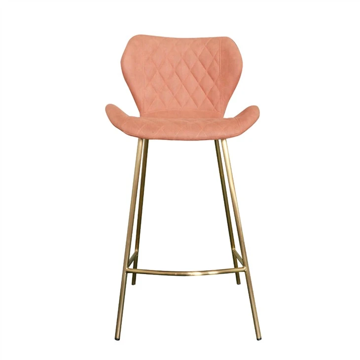 Barstoel met Scandinavische stoffen bekleding