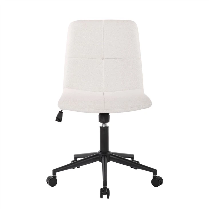 Ergonomische draaistoel van stof. Thuiskantoorstoel
