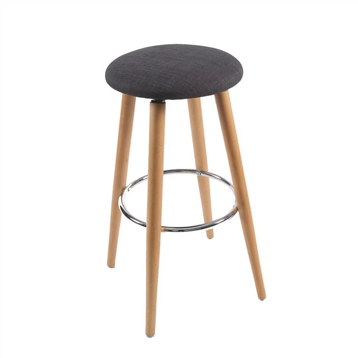 Barkruk met stoffen bekleding