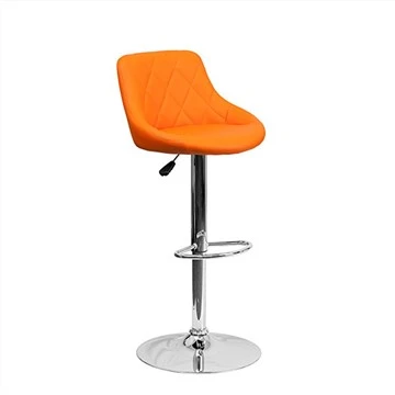Verstelbare draaibare barkruk Hoge stoelen met rugleuning