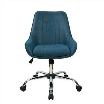 Draaibare thuisbureaustoel met stoffen bekleding