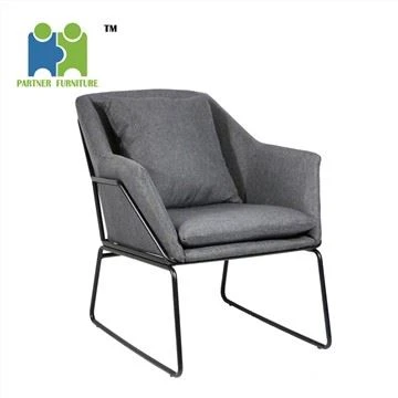 Nieuw design moderne stoffen fauteuil