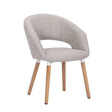 Nieuw Model Stoffen Vrijetijdsstoel Met Beuken Voet