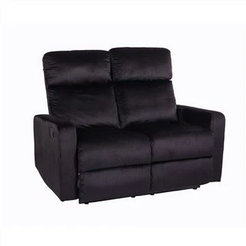 Fauteuilbank met twee-zitplaatsen van fluweel