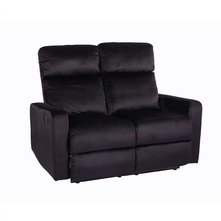Fauteuilbank met twee-zitplaatsen van fluweel