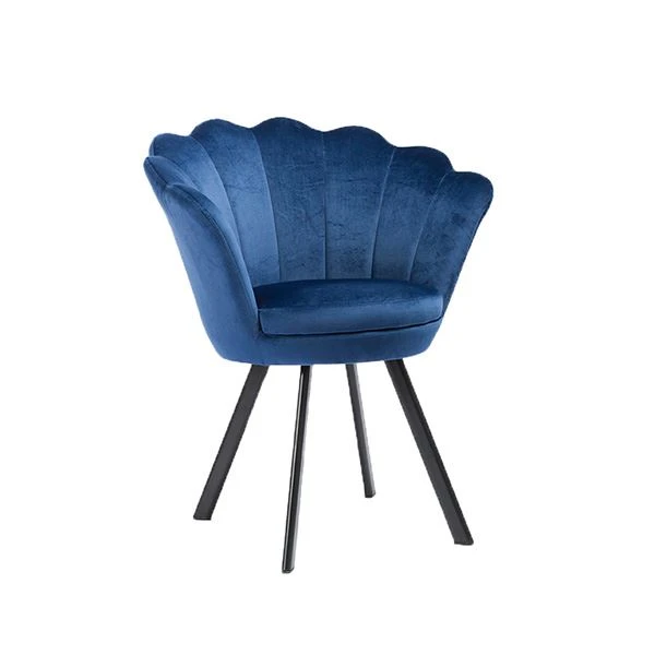 Fluwelen loungestoelen Moderne vrije tijd