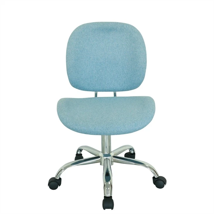 Ergonomisch ontwerp In hoogte verstelbare blauwe bureaustoel