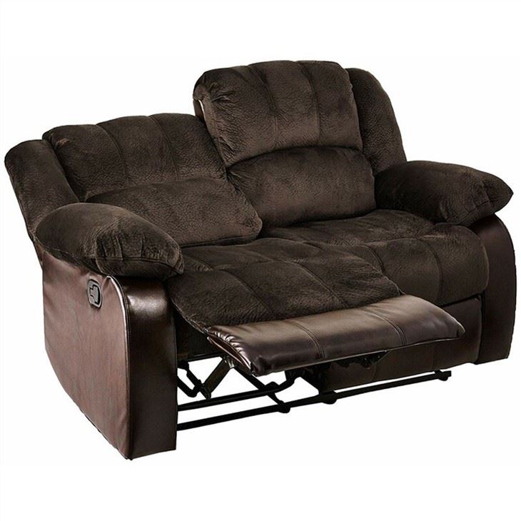 Verstelbare fauteuil van stof PU-leer
