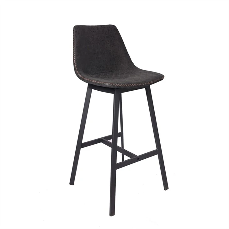 Moderne barstoelen Hoog gestoffeerde barkrukken