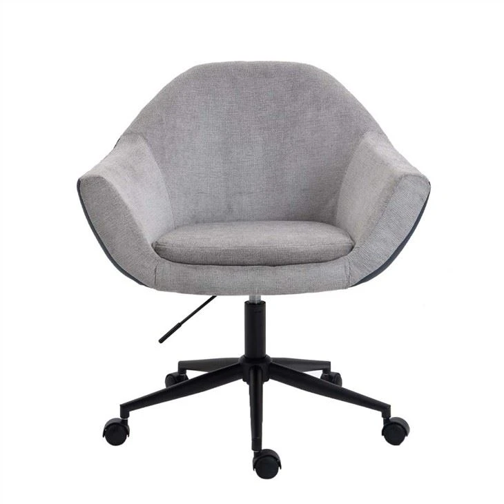 Kantoorreceptie Draaibare vrijetijdsleesstoelen met enkele stof