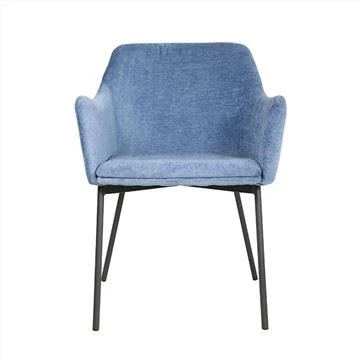 Modieuze nieuwe design fluwelen eetkamerstoel