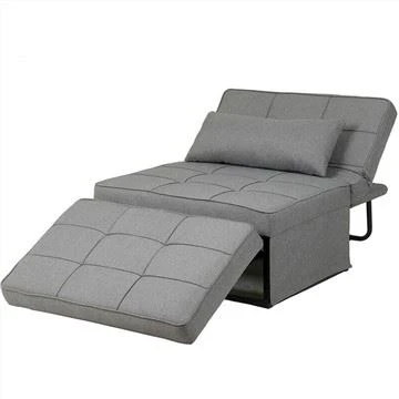 Partner linnen gestoffeerde getufte futon-slaapbank