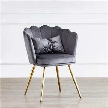 Vrije tijd fluwelen fauteuil