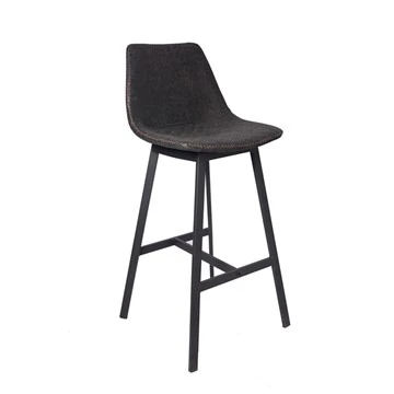 Moderne barstoelen Hoog gestoffeerde barkrukken