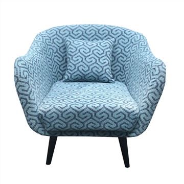 Moderne stoffen fauteuil