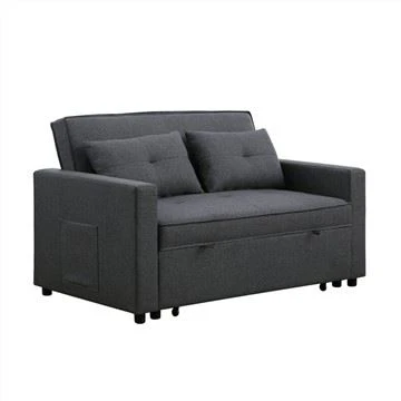 Partner linnen gestoffeerde getufte futon-slaapbank