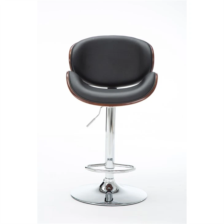 Gebogen stoelen Draaibare armloze barstoelen