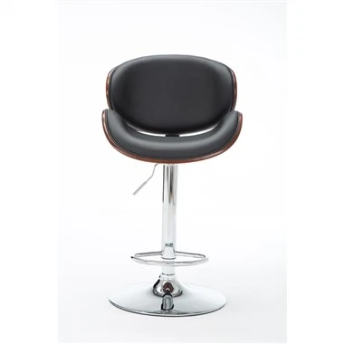 Gebogen stoelen Draaibare armloze barstoelen